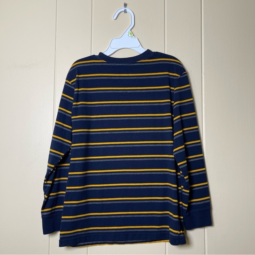 Garanimals Blue and Yellow Motocross Long Sleeve Tee size 7 - Picture 2 of 3